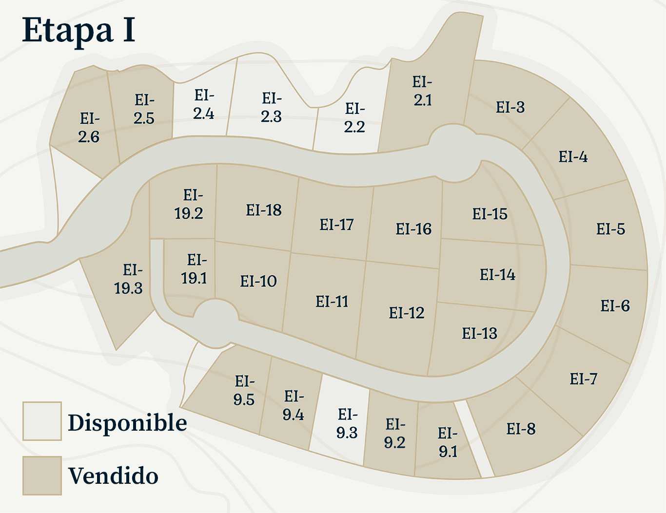 Etapa I - Lotes Disponibles